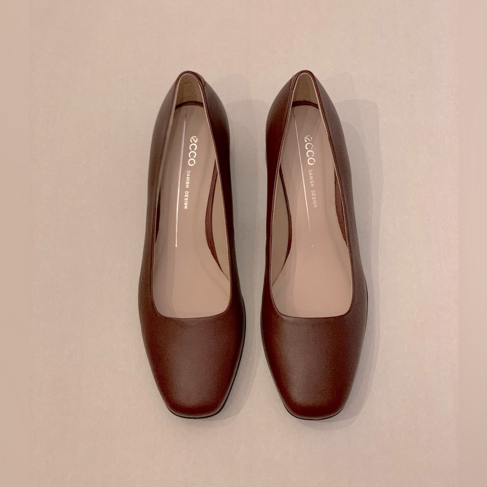 ECCO Shape Squared Block Heel Pumps